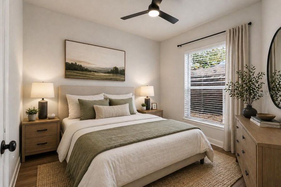 Furnished interior view inside a new home in , Plant City (Image 11).