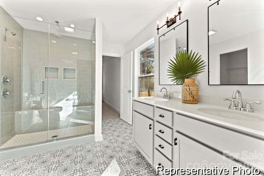 Furnished interior view inside a new home in Kensington, China Grove (Image 20).