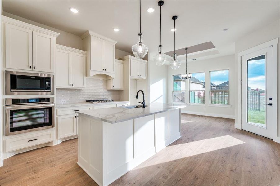 Furnished interior view inside a new home in Ladera Little Elm, Little Elm (Image 8).