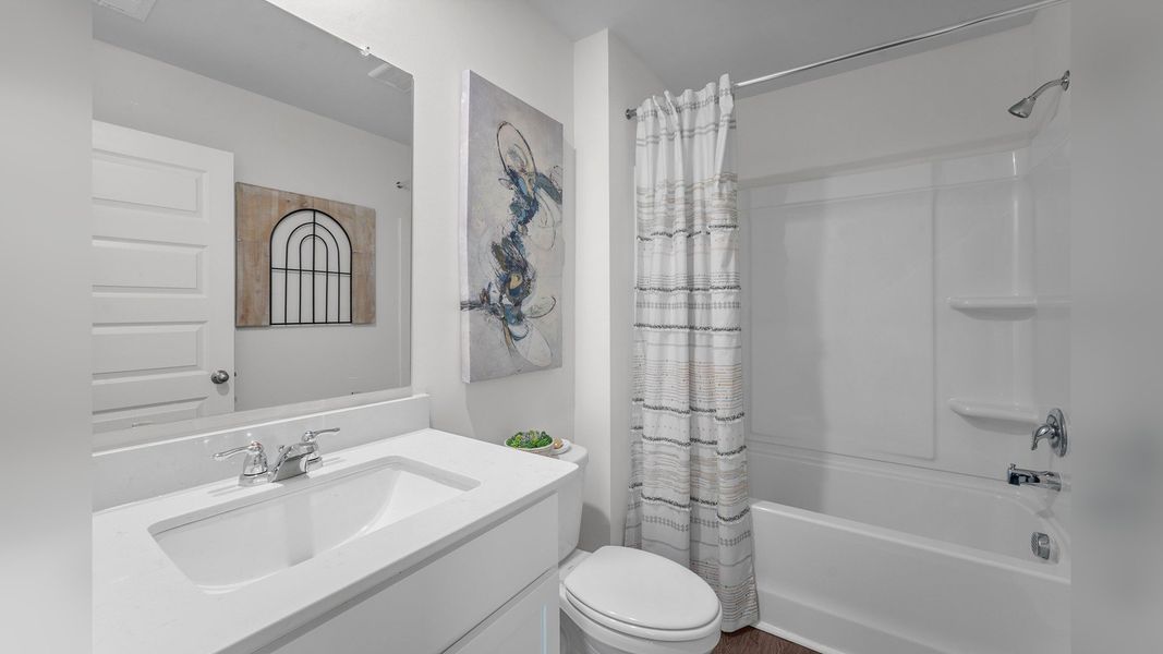 Furnished interior view inside a new home in Cobblestone Village, Savannah (Image 31). Furnished interior view inside a new home in Cobblestone Village, Savannah (Image 31).