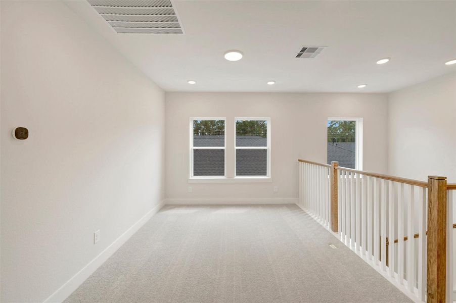 Spacious, unfurnished interior of a new home in Two Step Farm - Landmark Row Collection, Montgomery (Image 30).