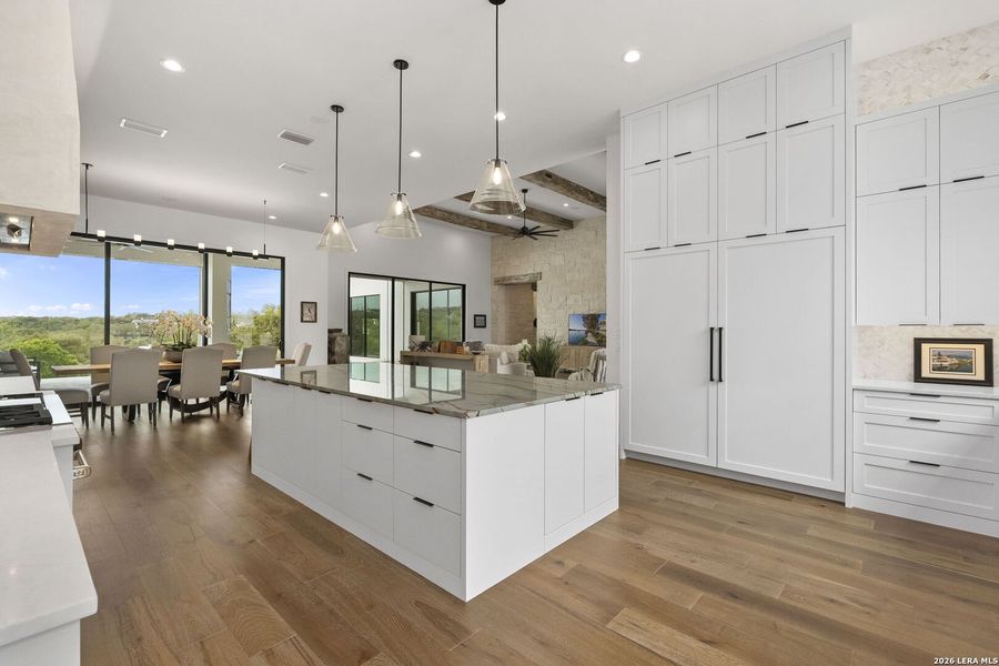 Furnished interior view inside a new home in , Boerne (Image 53).