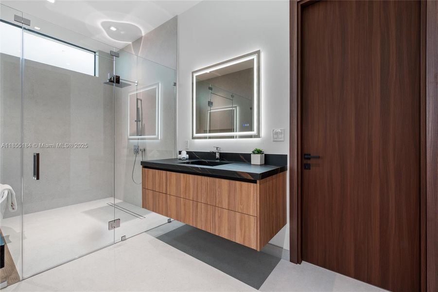 Furnished interior view inside a new home in , Miami (Image 11). Furnished interior view inside a new home in , Miami (Image 11).