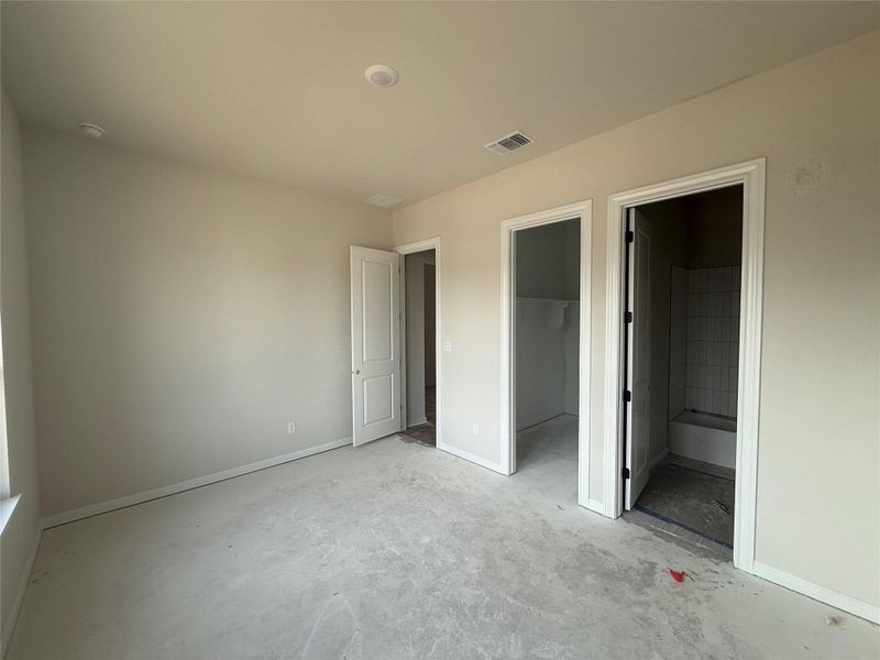 In-progress construction of a new home in Provence, Austin, TX (Image 8).