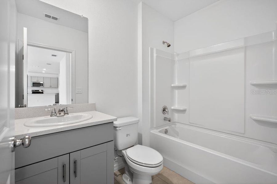 Furnished interior view inside a new home in Palm Wind, Hudson (Image 10).