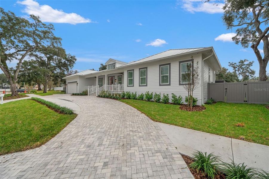 Exterior details and patio area of a home in , Tampa (Image 33). Exterior details and patio area of a home in , Tampa (Image 33).