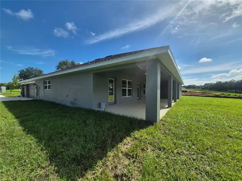 Exterior details and patio area of a home in Hill Country Estates, Dade City (Image 3). Exterior details and patio area of a home in Hill Country Estates, Dade City (Image 3).