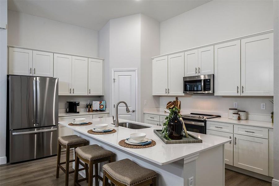 Furnished interior view inside a new home in Pasadena Landing, Wesley Chapel (Image 12).