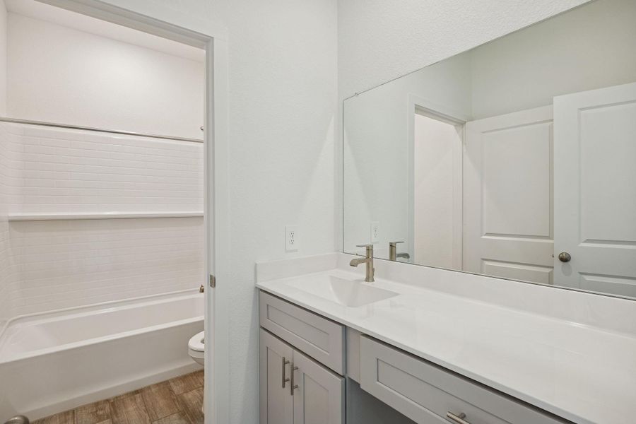 Furnished interior view inside a new home in Montgomery Bend, Montgomery (Image 6).