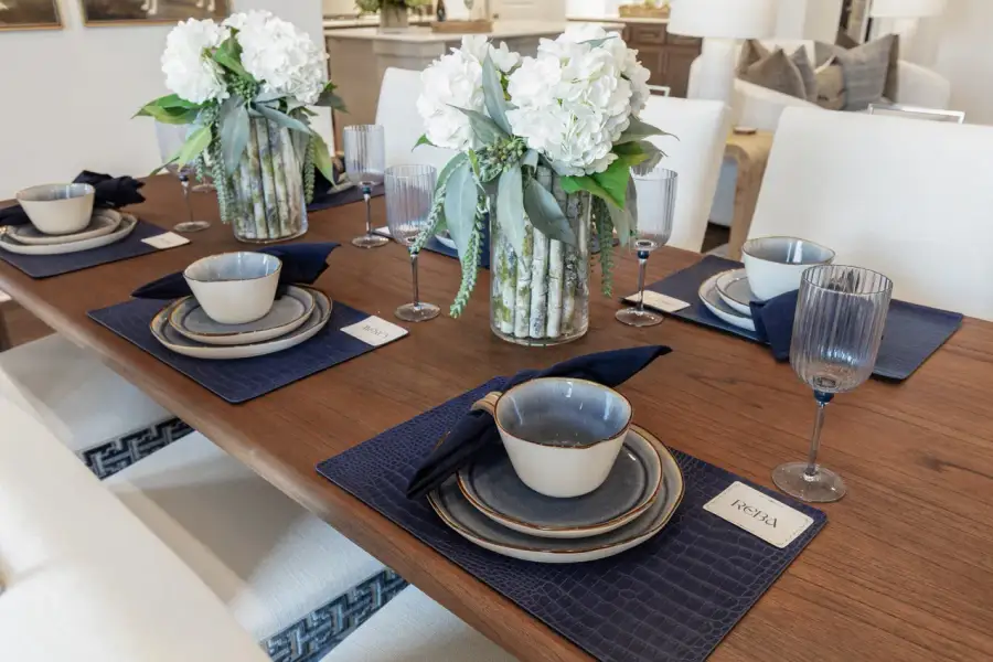 Representative Dining Room - some options shown Representative Dining Room - some options shown