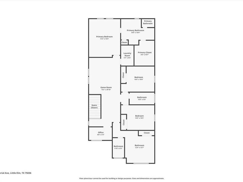 View of room layout