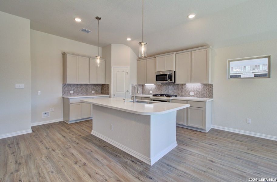 Furnished interior view inside a new home in Veramendi, New Braunfels (Image 6).