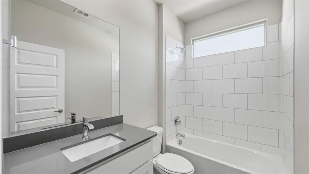 Furnished interior view inside a new home in Legado, Cleburne (Image 6). Furnished interior view inside a new home in Legado, Cleburne (Image 6).