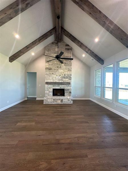 Spacious, unfurnished interior of a new home in , Dish (Image 15).
