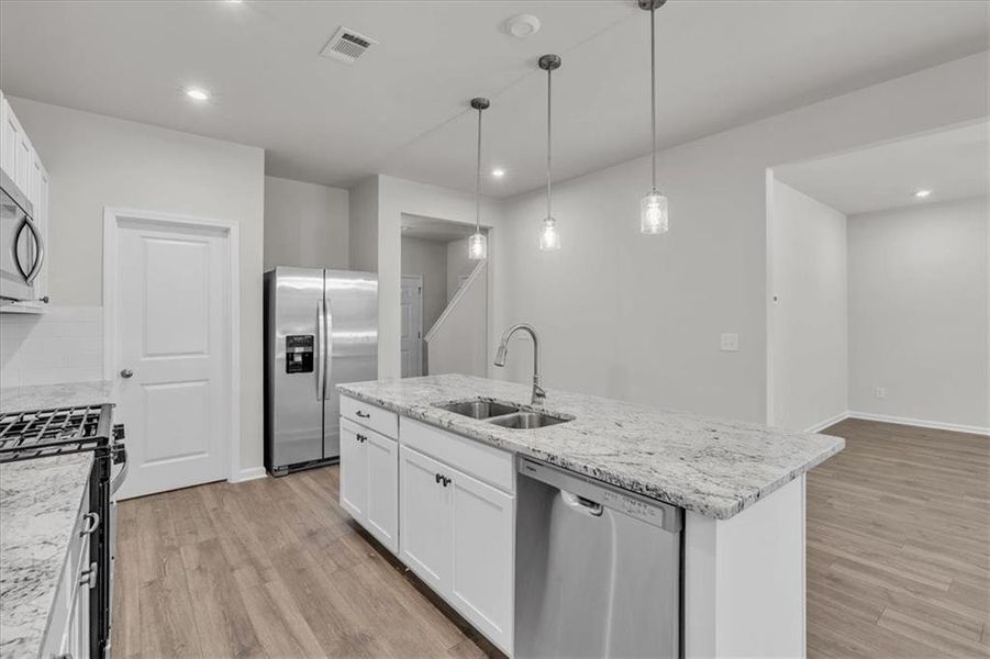 Furnished interior view inside a new home in Sweetlake Grove, Mableton (Image 6).