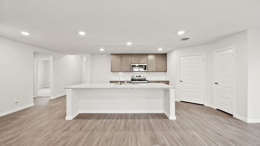 Furnished interior view inside a new home in Swenson Heights, Seguin (Image 6).