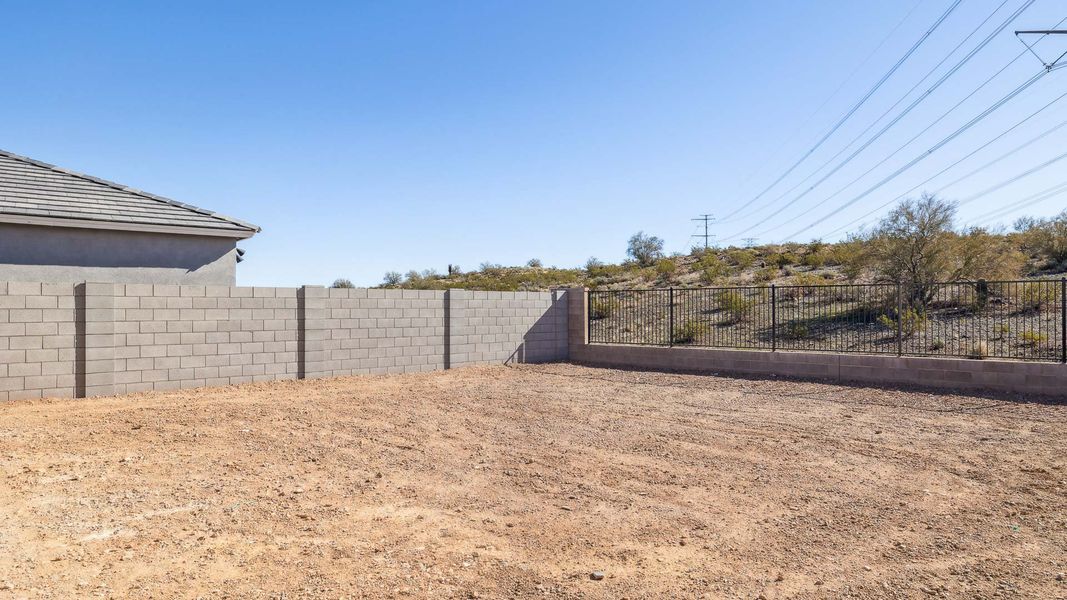 Representative exterior details of a home built from the Crow by D.R. Horton in The Ridge at Stone Butte, Phoenix (Image 29).