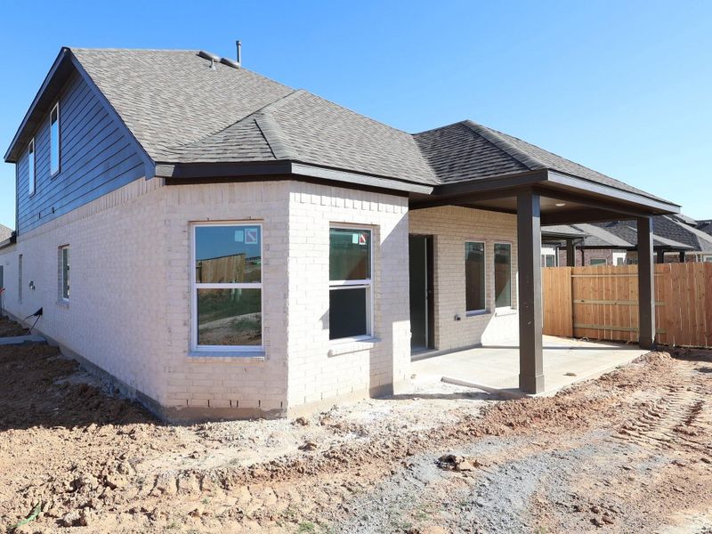 Exterior details and patio area of a home in Marvida, Cypress (Image 3). Exterior details and patio area of a home in Marvida, Cypress (Image 3).