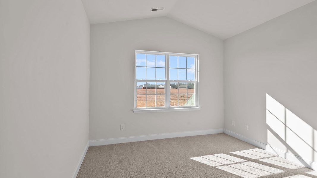 Spacious, unfurnished interior of a new home in Bedford Place, Wilson (Image 25). Spacious, unfurnished interior of a new home in Bedford Place, Wilson (Image 25).