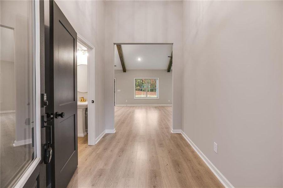 Spacious, unfurnished interior of a new home in Liberty Station, Bremen (Image 17). Spacious, unfurnished interior of a new home in Liberty Station, Bremen (Image 17).