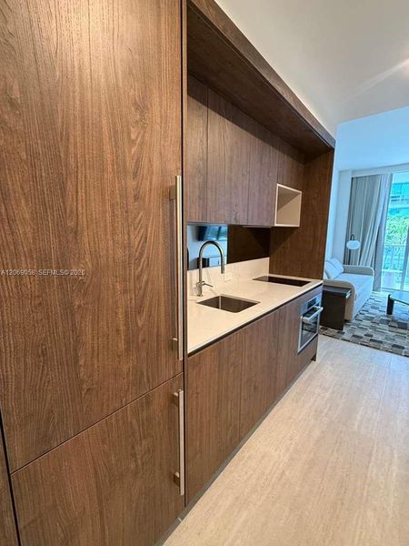 Close-up of interior finishes inside a home in , Miami (Image 5).