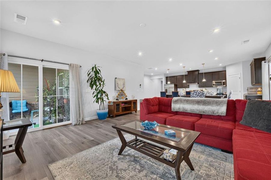 Furnished interior view inside a new home in , McDonough (Image 18).