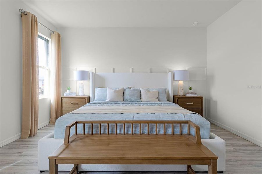 Furnished interior view inside a new home in Harmony on Lake Eloise, Winter Haven (Image 8).