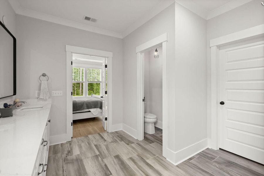 Furnished interior view inside a new home in , Huger (Image 23).