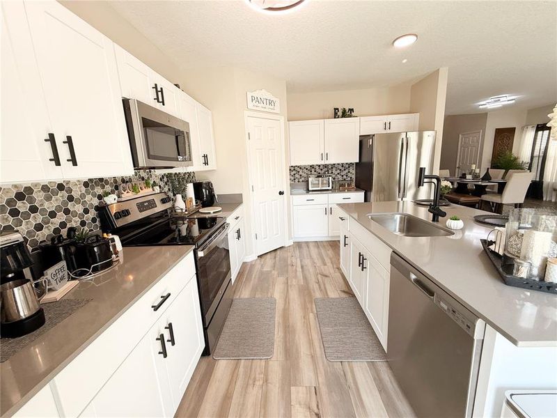 Furnished interior view inside a new home in , Haines City (Image 29). Furnished interior view inside a new home in , Haines City (Image 29).