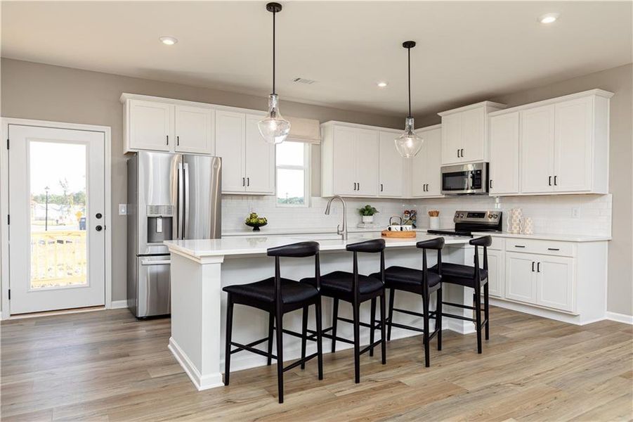 Furnished interior view inside a new home in Darlington, Loganville (Image 22).