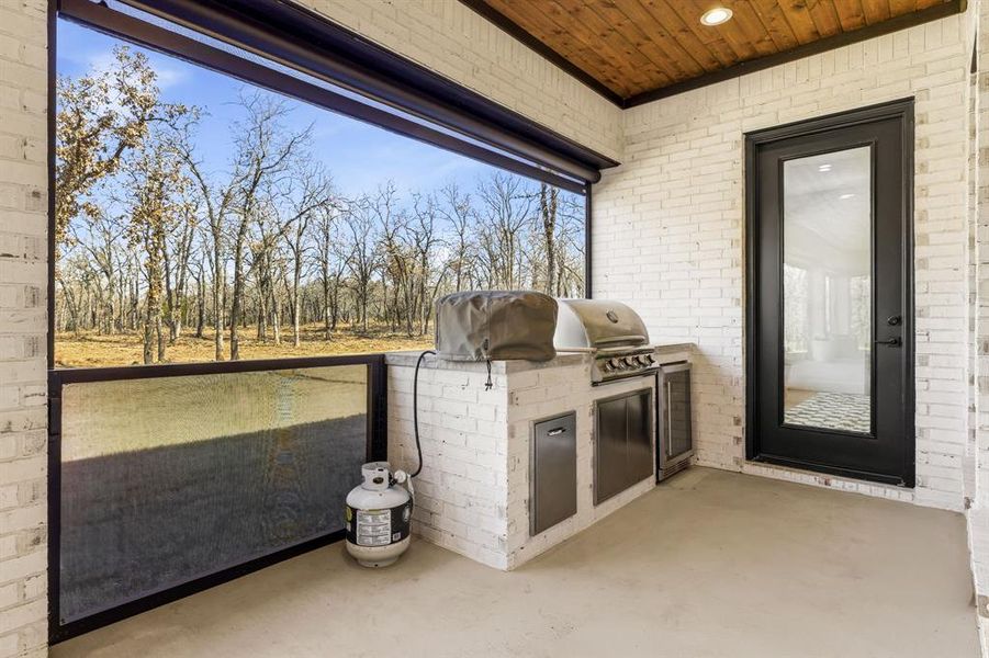 Built In Outdoor Kitchen Built In Outdoor Kitchen