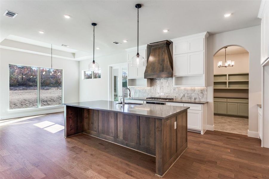 Furnished interior view inside a new home in , Weatherford (Image 8). Furnished interior view inside a new home in , Weatherford (Image 8).