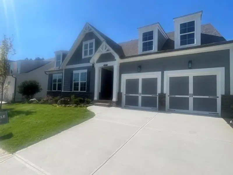Front exterior of a new home in , Canton, GA, highlighting curb appeal (Image 1). Front exterior of a new home in , Canton, GA, highlighting curb appeal (Image 1).