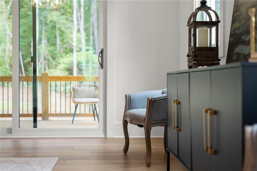 Furnished interior view inside a new home in , Canton (Image 18).