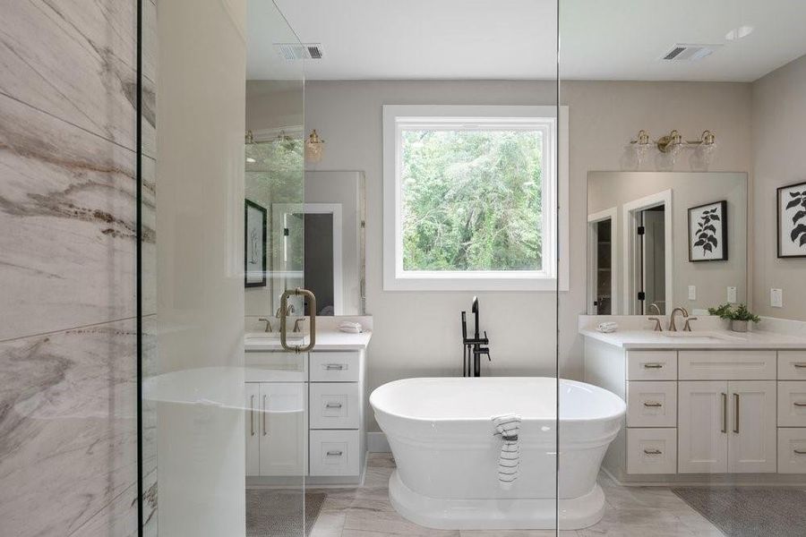 Furnished interior view inside a new home in , Lilburn (Image 3).