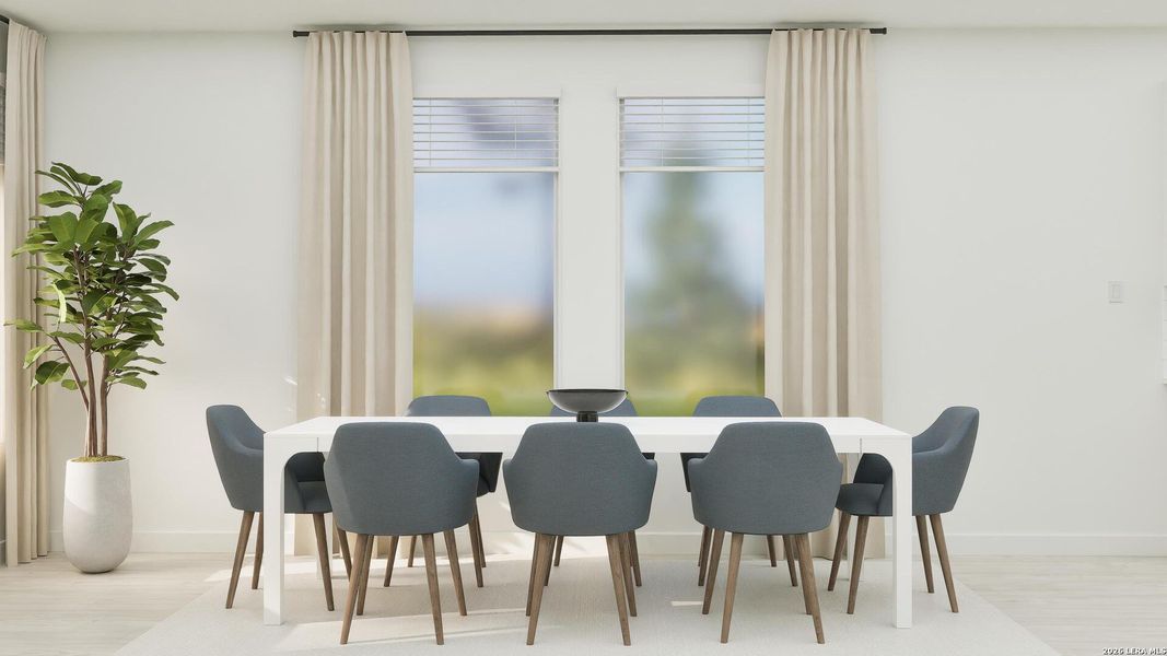 Furnished interior view inside a new home in Brookmill, San Antonio (Image 8).