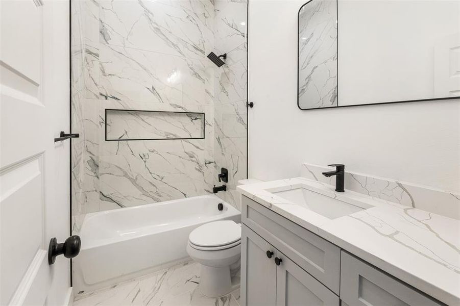 Furnished interior view inside a new home in , Trinidad (Image 13).