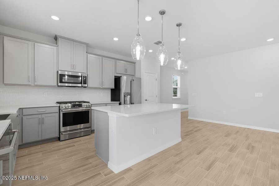 Furnished interior view inside a new home in , St. Augustine (Image 9).