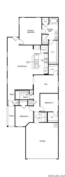 2D floor plan layout of this home in Medina Crossing, Von Ormy, TX (Image 2). 2D floor plan layout of this home in Medina Crossing, Von Ormy, TX (Image 2).