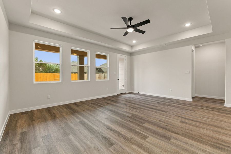 Spacious, unfurnished interior of a new home in La Cima, San Marcos (Image 28).