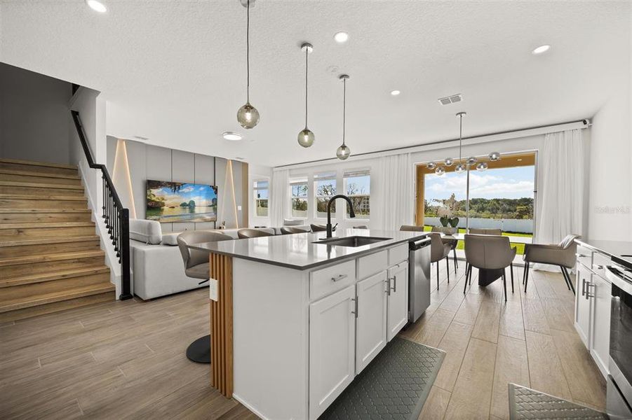 Furnished interior view inside a new home in , Winter Garden (Image 20).