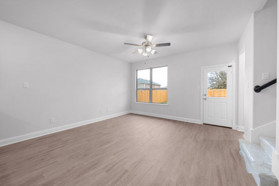 Spacious, unfurnished interior of a new home in Stonecreek, Sulphur Springs (Image 20). Spacious, unfurnished interior of a new home in Stonecreek, Sulphur Springs (Image 20).