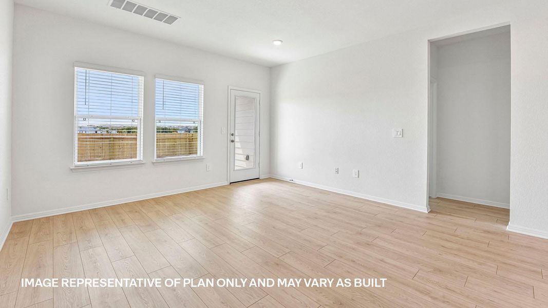Spacious, unfurnished interior of a new home in Carillon, Manor (Image 18).