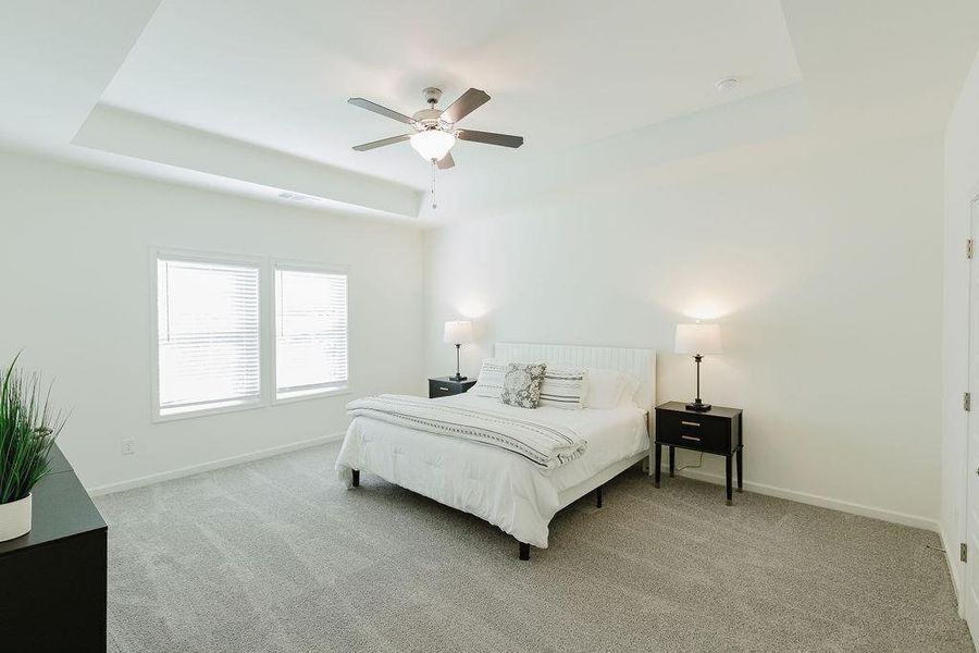 Furnished interior view inside a new home in Downtown Fausett, Dawsonville (Image 8). Furnished interior view inside a new home in Downtown Fausett, Dawsonville (Image 8).