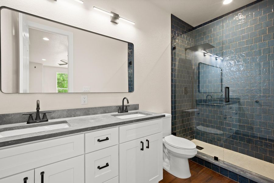 Furnished interior view inside a new home in , Bastrop (Image 11).