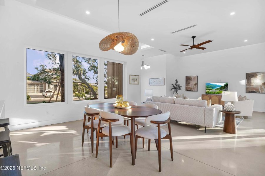 Furnished interior view inside a new home in , St. Augustine (Image 6).