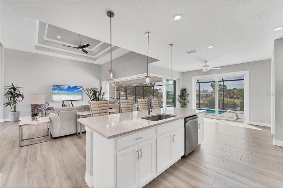 Furnished interior view inside a new home in , Port Charlotte (Image 27).