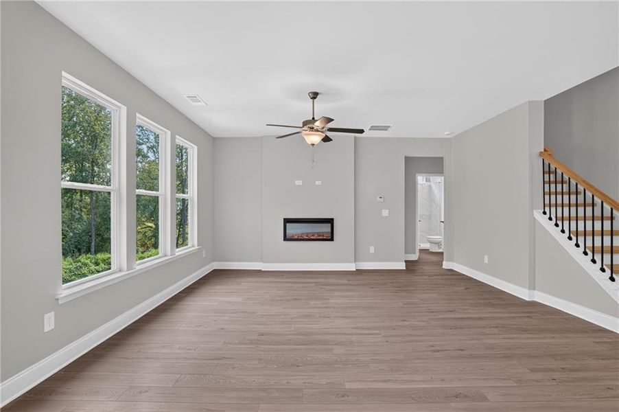 Spacious, unfurnished interior of a new home in Austin Ridge, Commerce (Image 25).