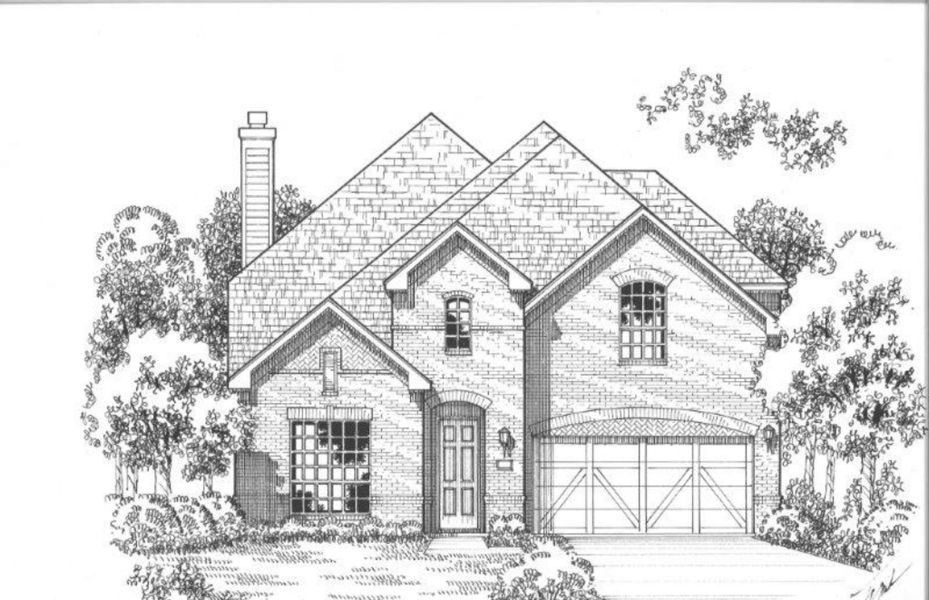 Plan 1136 Elevation D