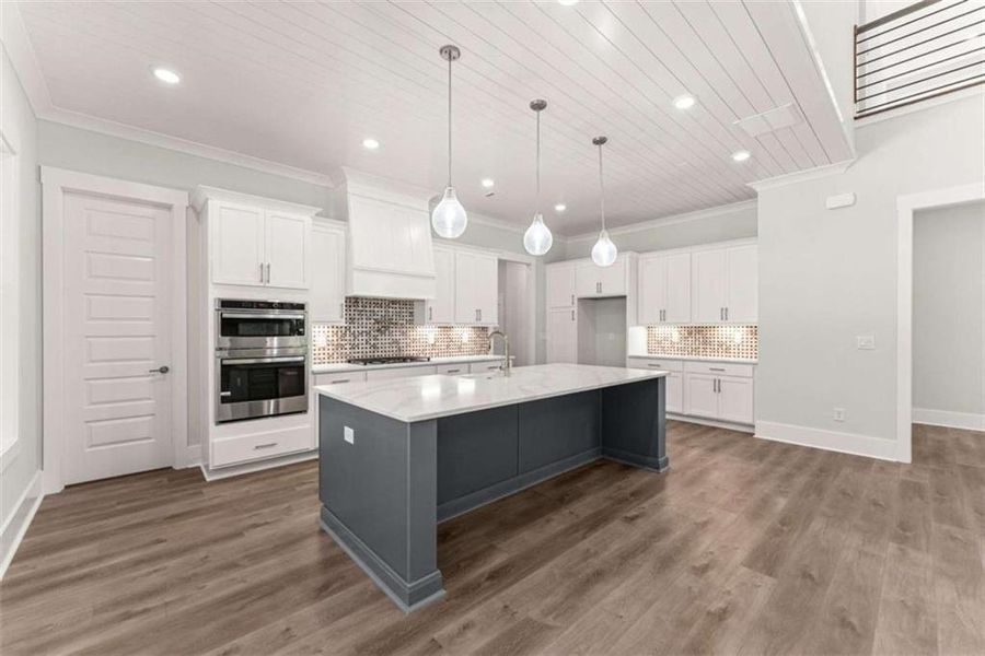 Furnished interior view inside a new home in , Clarkesville (Image 10).